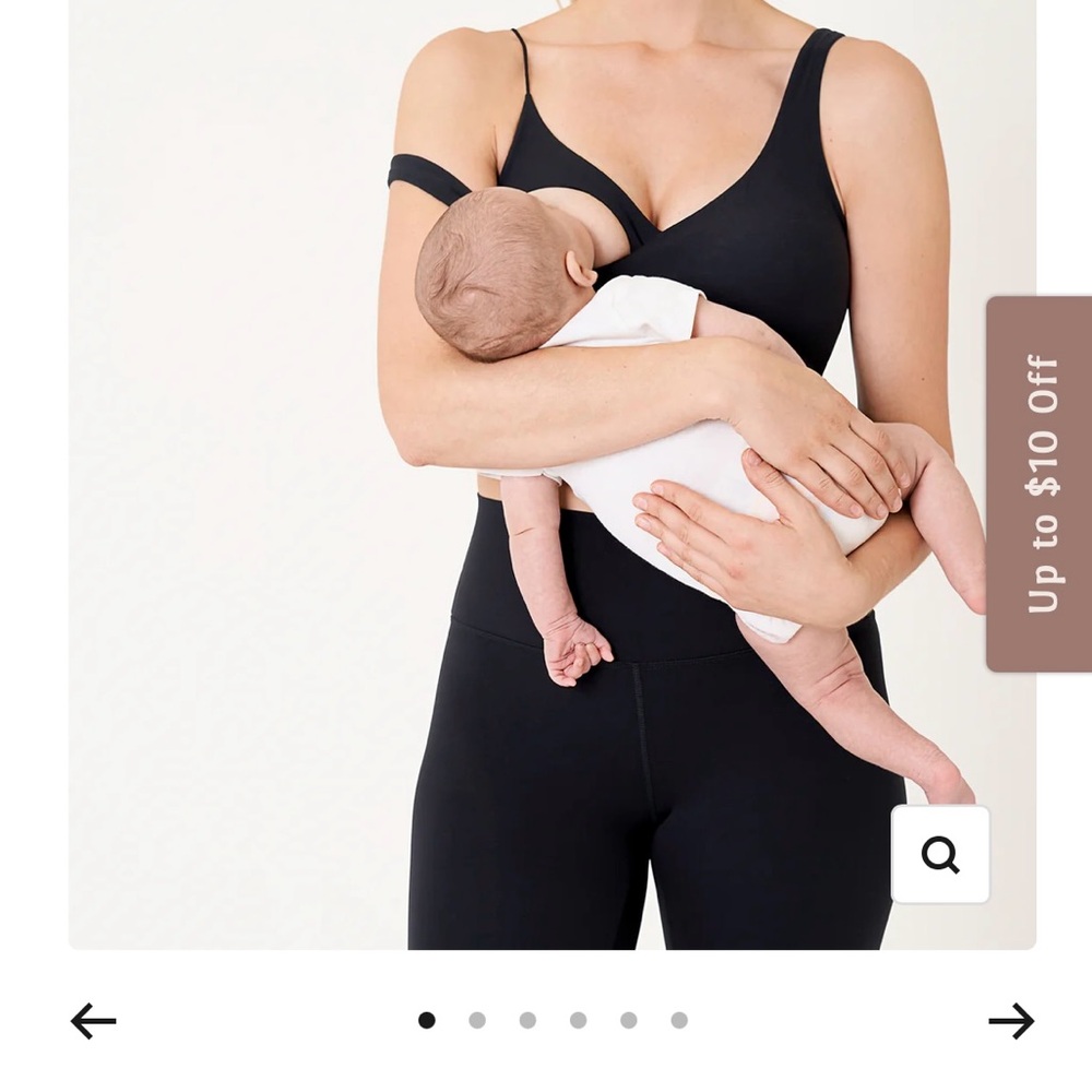 COPY - Momanda Nursing Luxe Crop Top